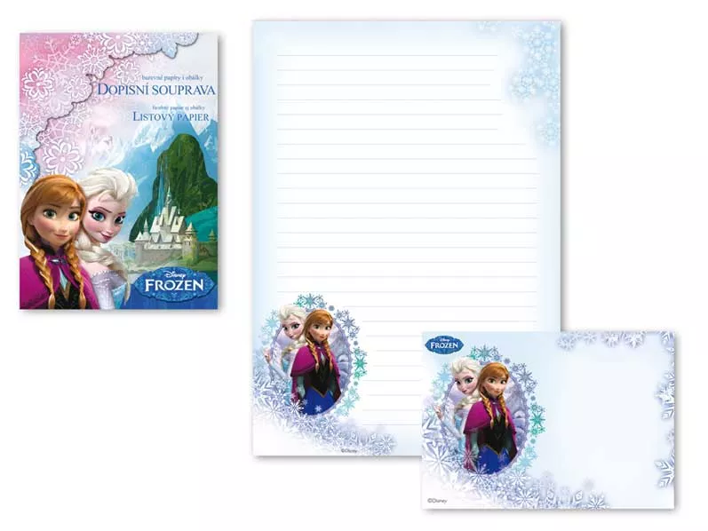 Dopisní souprava LUX Frozen - Frozen MFP paper s.r.o.