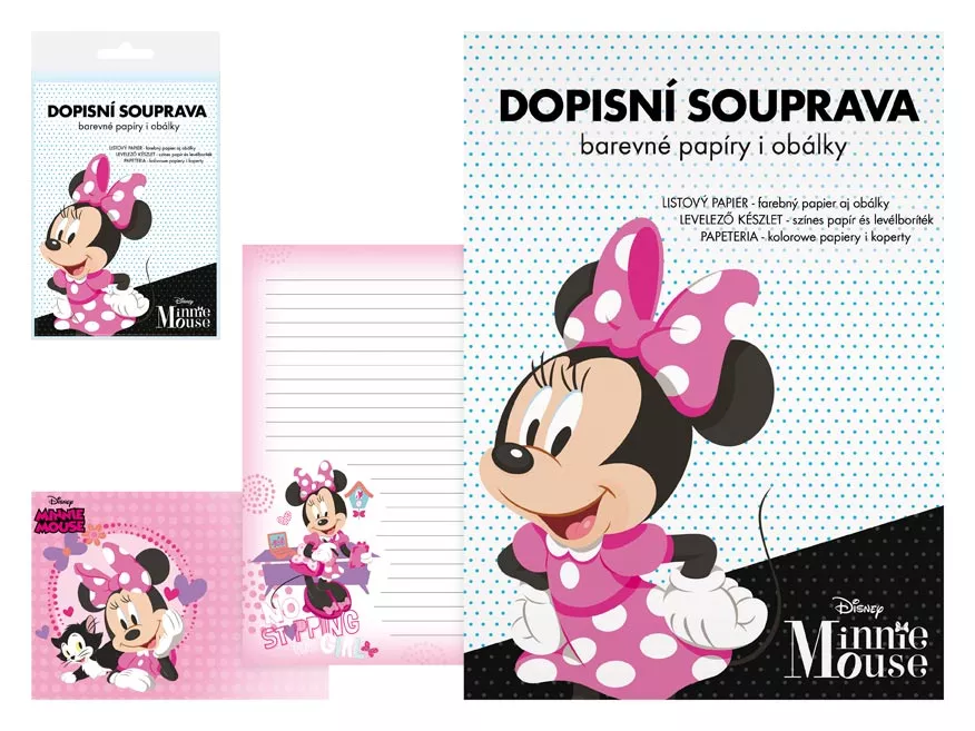 Dopisní souprava Mickey Mouse/Minnie MFP paper s.r.o.