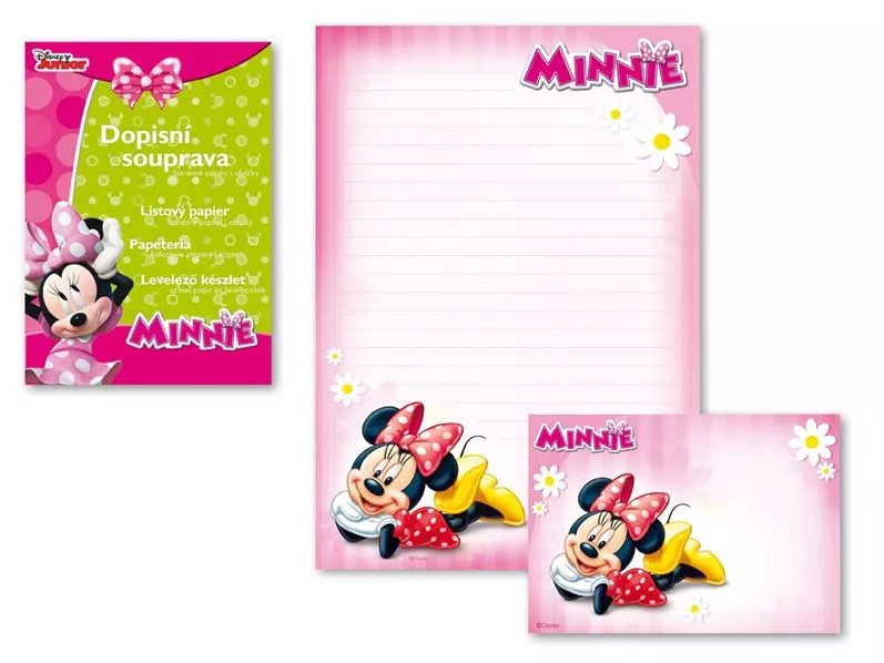Dopisní souprava Mickey Mouse/Minnie - Minnie MFP paper s.r.o.