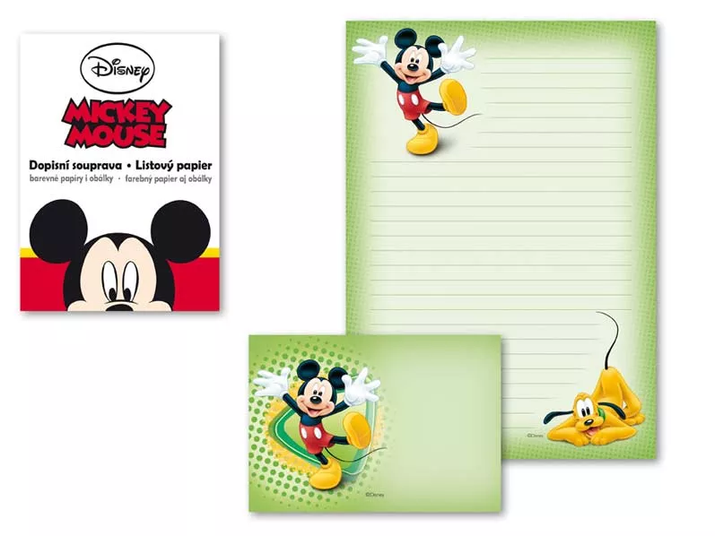 Dopisní souprava Mickey Mouse/Minnie - Mickey Mouse MFP paper s.r.o.
