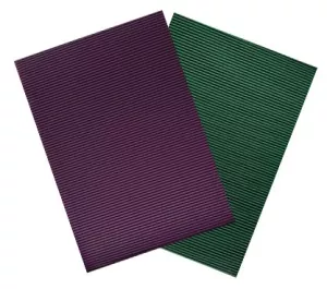 Barevný vlnitý papír/lepenka A4 