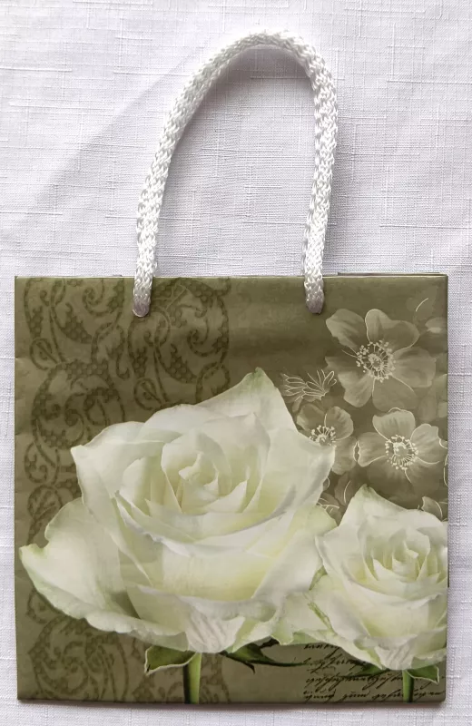 Dárková taška T2 - bílé růže POL-MAK