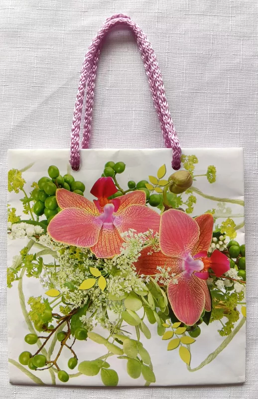 Dárková taška T2 - orchidej POL-MAK