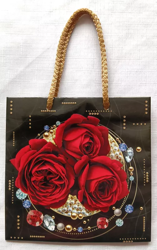 Dárková taška T2 - rudá růže POL-MAK