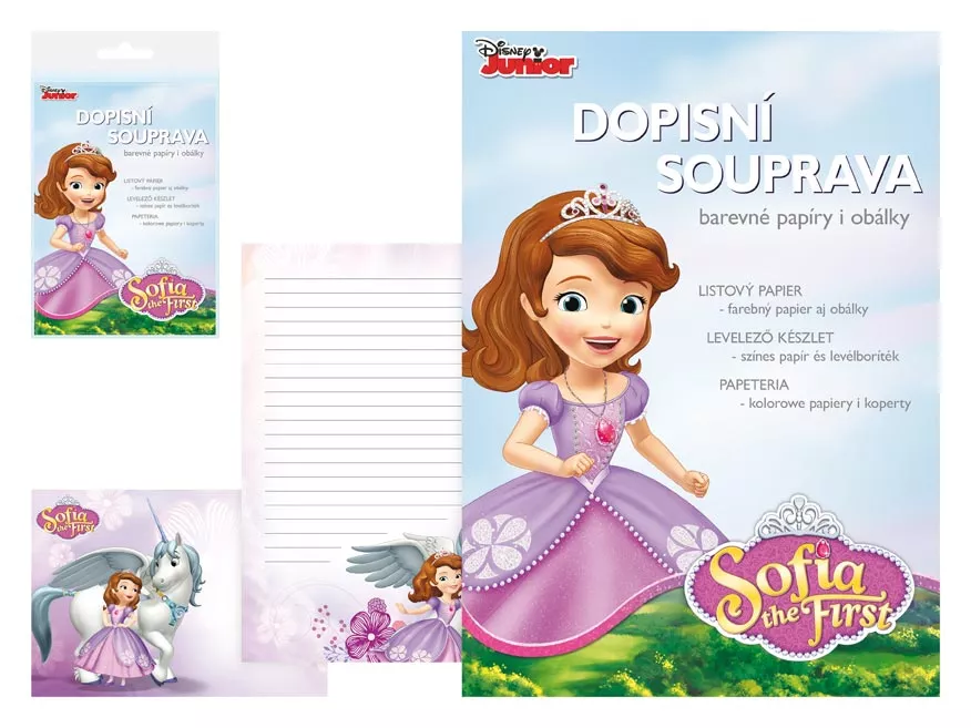 Dopisní souprava LUX Disney (Sofia) MFP paper s.r.o.