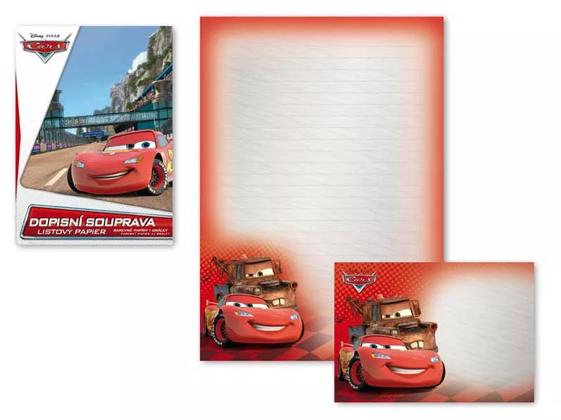 Dopisní souprava LUX Disney - Cars RSN MFP paper s.r.o.
