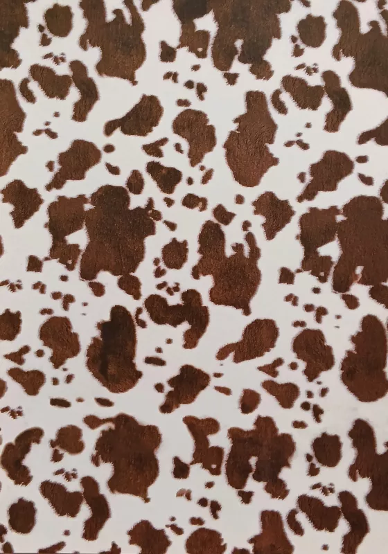 Fotokarton - zvířecí srst - kravička Folia - Bringmann