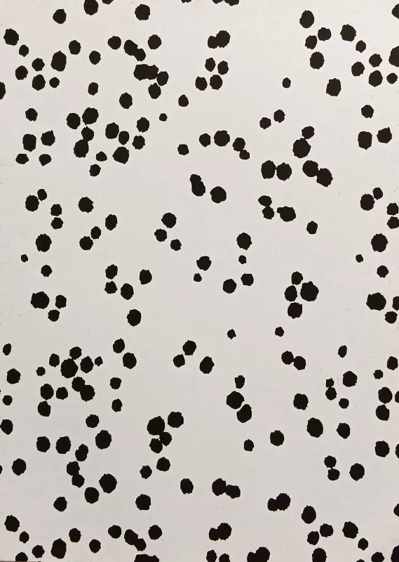 Fotokarton - zvířecí srst - dalmatin Folia - Bringmann