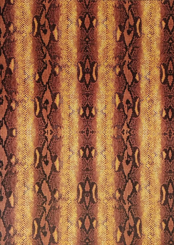 Fotokarton - zvířecí srst - had Folia - Bringmann