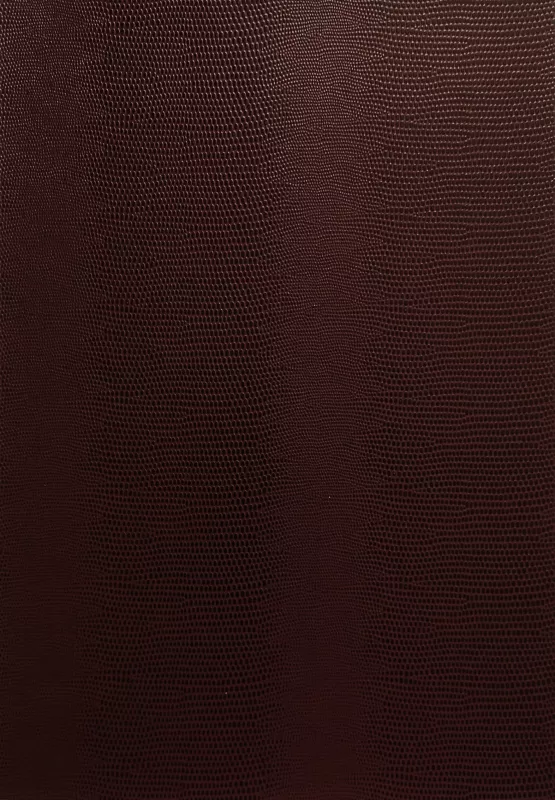 Kreativní karton - hadí kůže - tmavě hnědá Folia - Bringmann