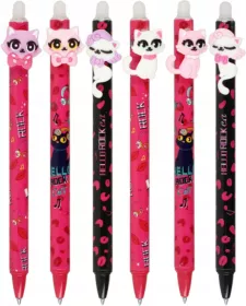 Gumovací pero kočka