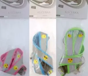 Klíčenka s reflexním potiskem