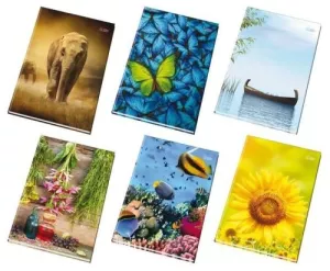 Záznamová kniha A5, mix