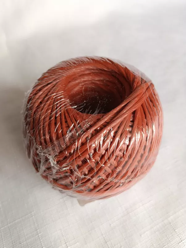 Motouz PP 7800 dtex, 100 g - cihlový JUTA a.s.