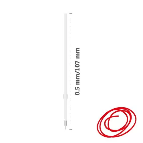 Náplň kuličková SOLIDLY červená