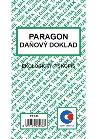 Paragon daňový doklad
