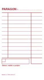 Paragon PT 005 Baloušek Tisk