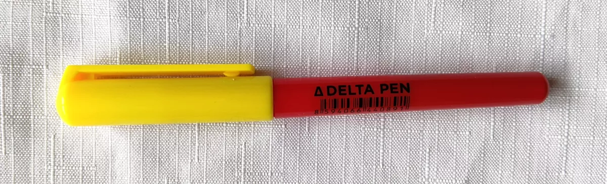 Plnicí pero Delta pen - červené/žluté MFP paper s.r.o.