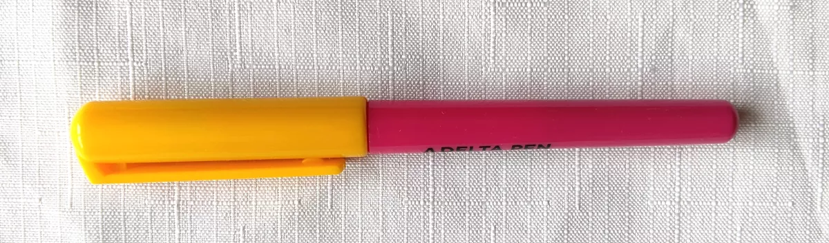 Plnicí pero Delta pen - růžové/žluté MFP paper s.r.o.