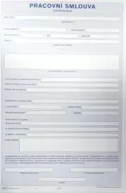 Pracovní smlouva A4