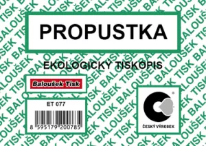 Propustka - ET 077