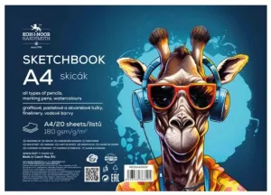 Skicák A4 na šířku