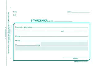 Stvrzenka OPTYS s.r.o. Stvrzenka OPTYS s.r.o.
