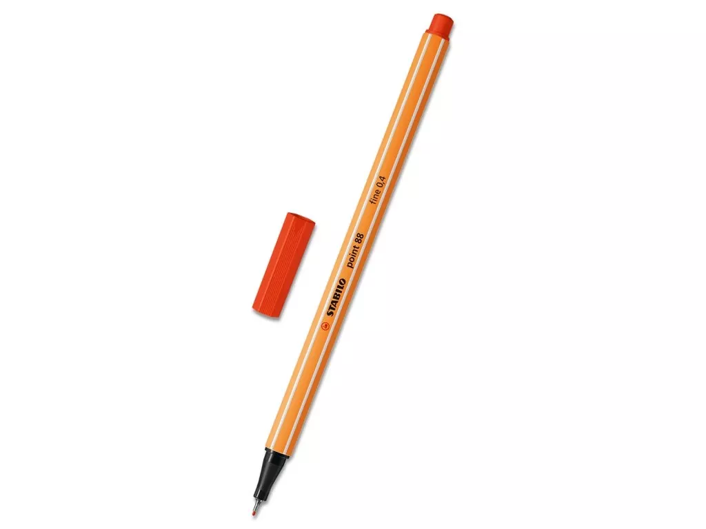 Liner STABILO Point 88 - červený