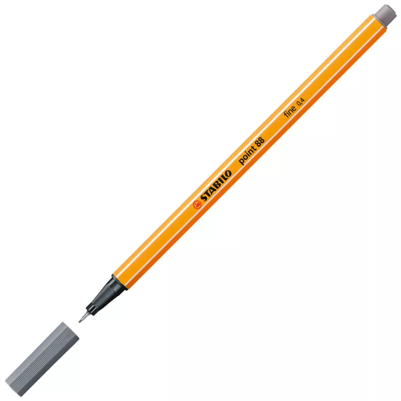 Liner STABILO Point 88 - tmavě šedý