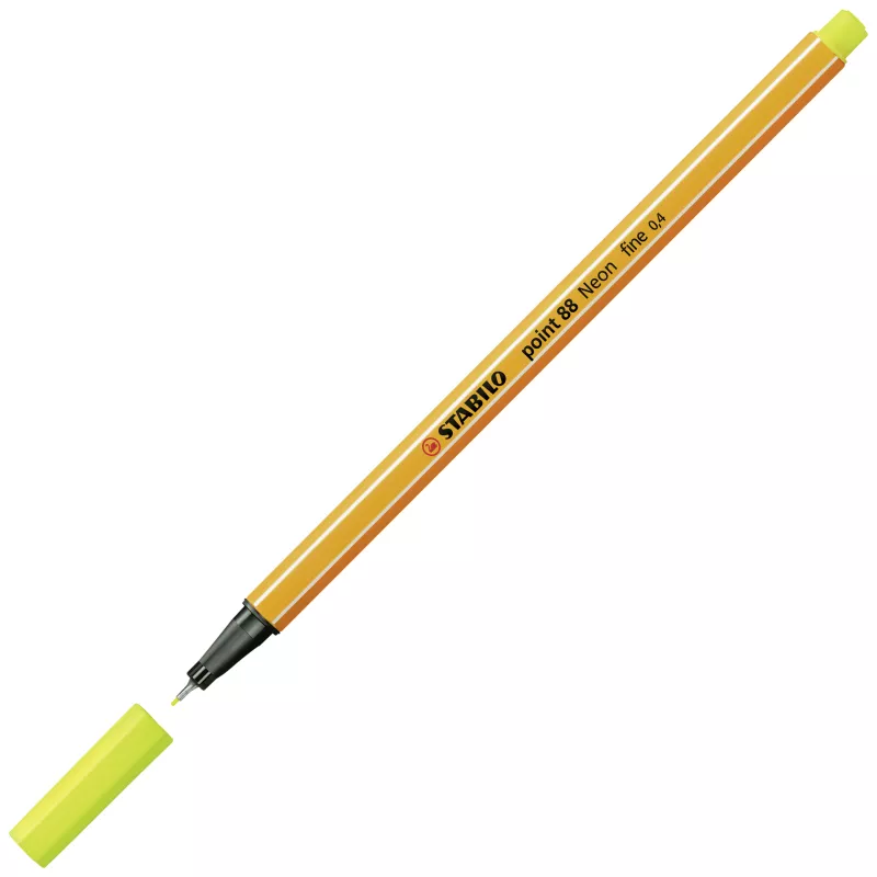 Liner STABILO Point 88 - neonově žlutý