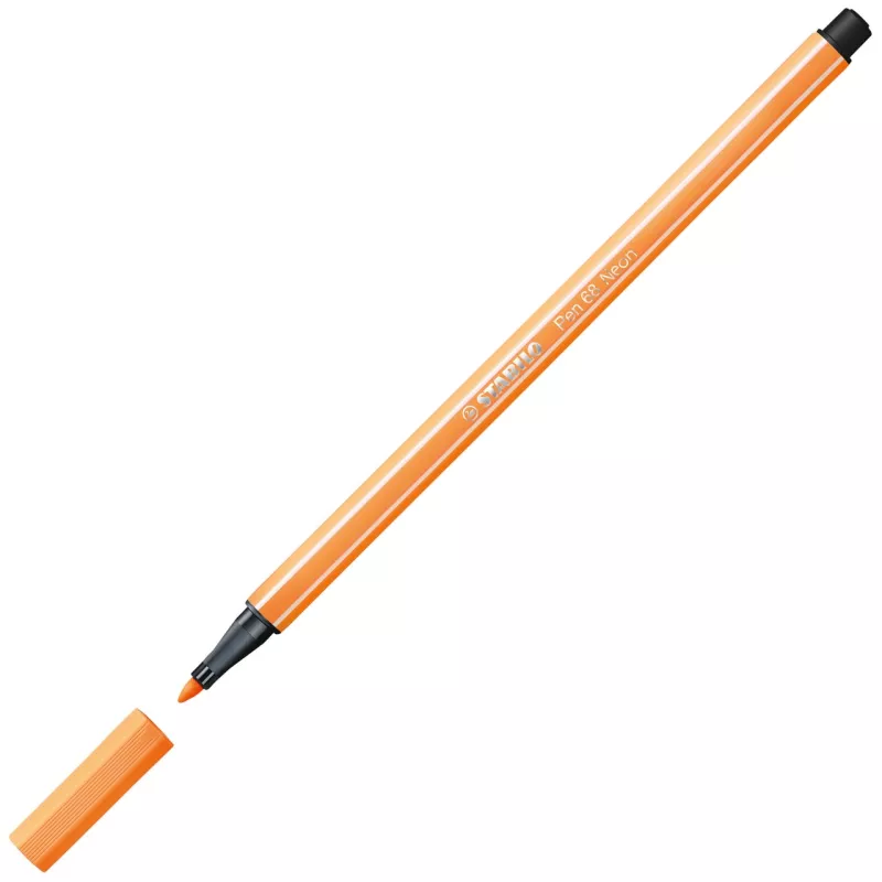 STABILO Pen 68 prémiový vláknový fix - neonově oranžový