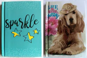 Záznamová kniha A6, mix