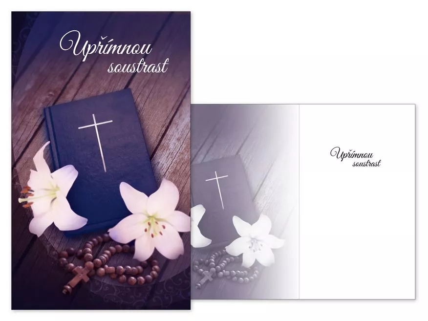Kondolence - Lilie, knihy a růženec MFP paper s.r.o.