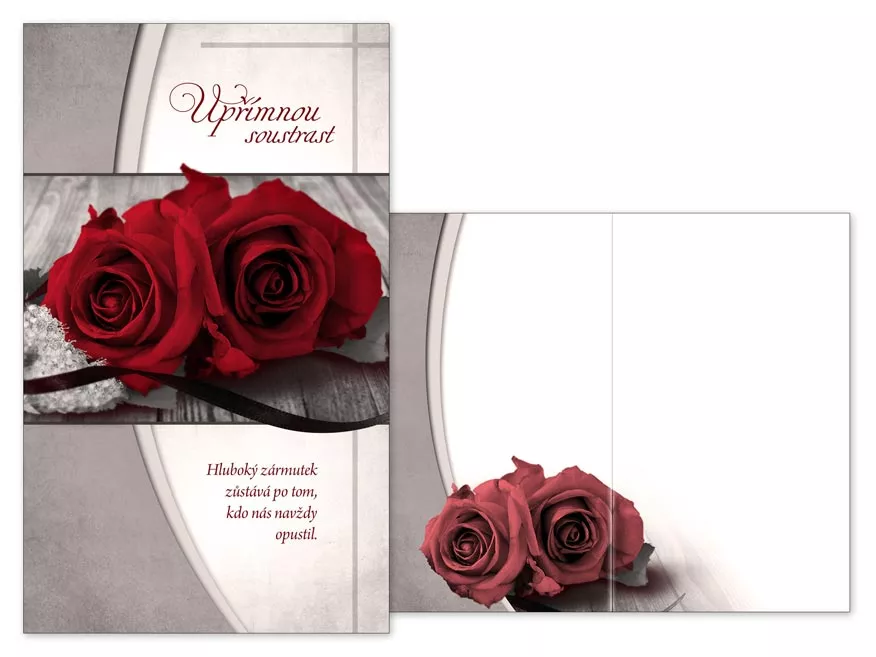 Kondolence - Rudé růže MFP paper s.r.o.