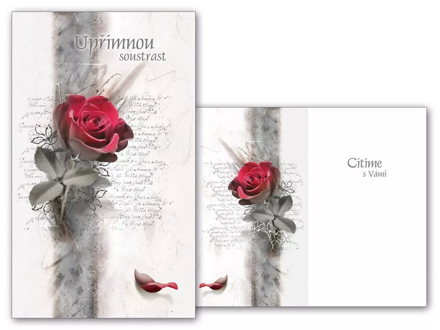 Kondolence - Smuteční květy - růže MFP paper s.r.o.