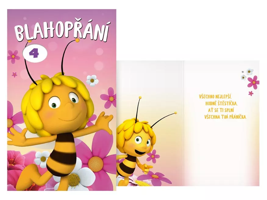 Přání k narozeninám otočné mix