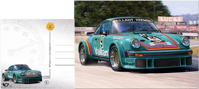 Pohlednice - auta - Závodní auto MFP paper s.r.o.