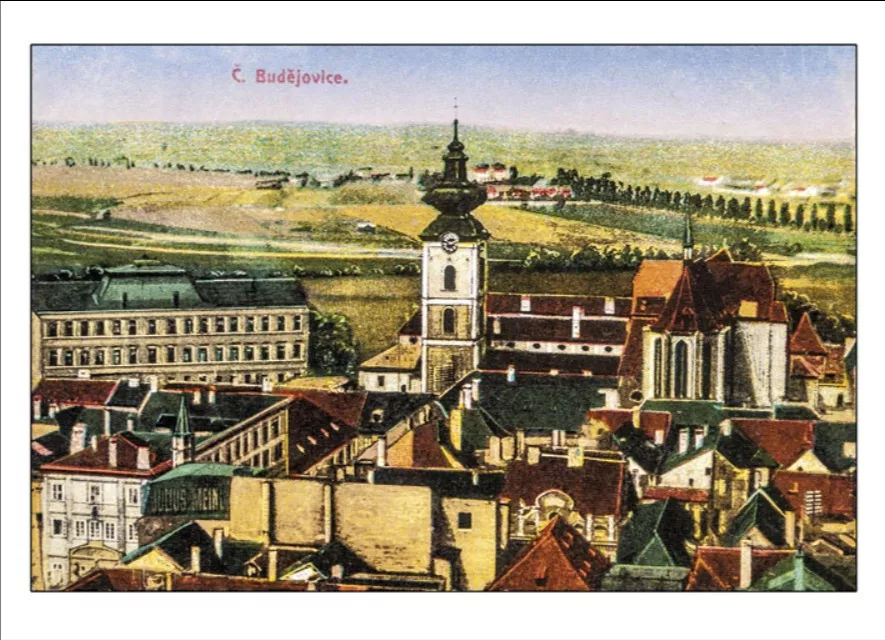 Pohlednice ČB - Celkový pohled č.1 Herbia s.r.o.