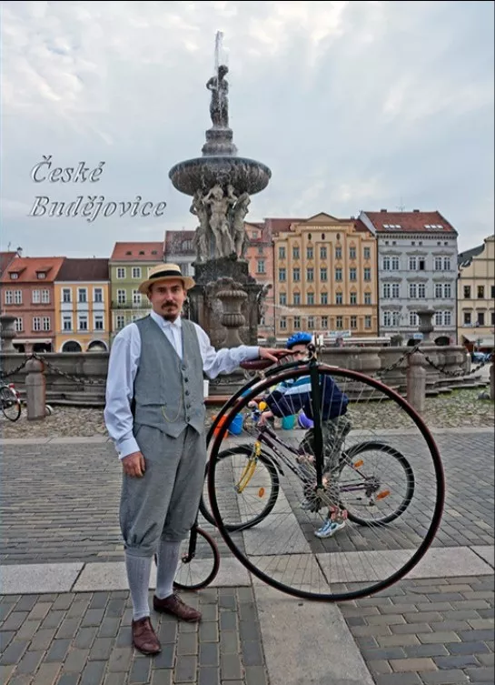 Pohlednice ČB - Historické kolo Herbia s.r.o.