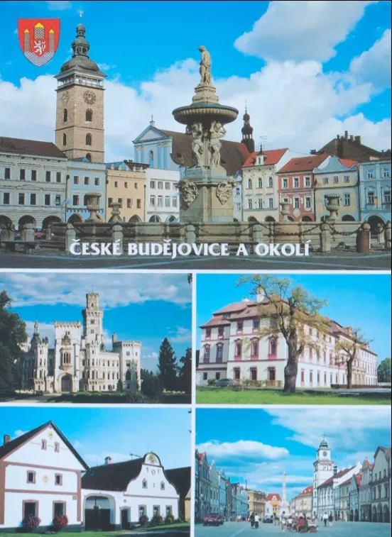 Pohlednice ČB - České Budějovice a okolí Herbia s.r.o.