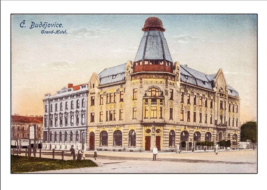Pohlednice ČB - Grand hotel Herbia s.r.o.