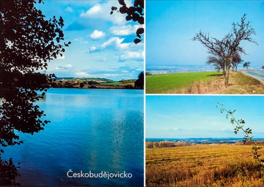 Pohlednice ČB - Českobudějovicko č.1 Herbia s.r.o.