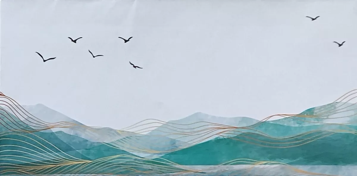 Obálka DL s potiskem - Moře s racky MFP paper s.r.o.