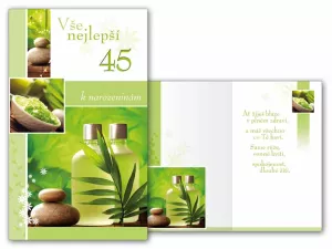 Přání k 45. narozeninám MFP paper s.r.o. Přání k 45. narozeninám MFP paper s.r.o.