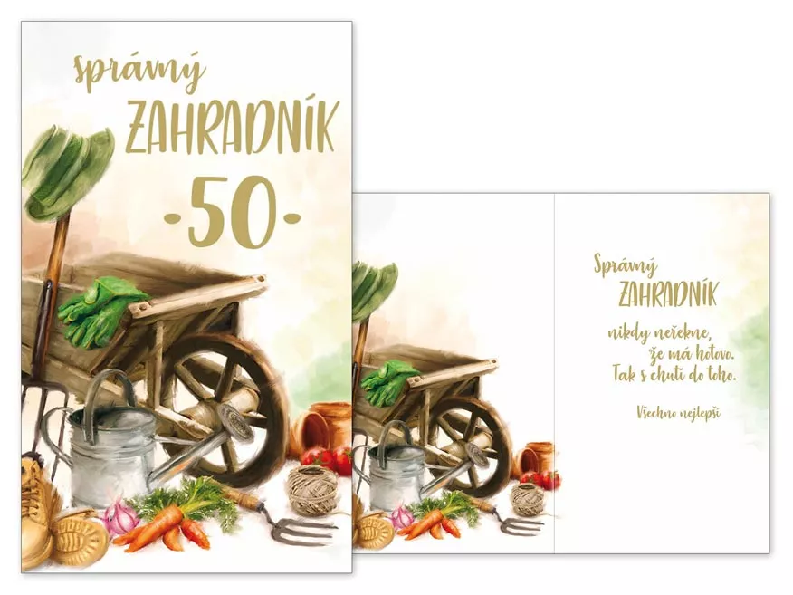 Přání k 50. narozeninám MFP paper s.r.o.