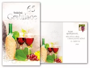 Přání k 65. narozeninám Přání k 65. narozeninám