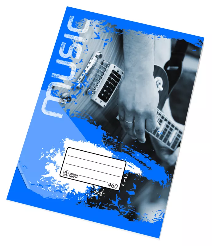 Školní sešit 460 - Music