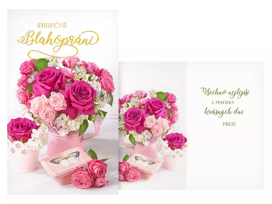 Přání srdečné mix - Srdečné blahopřání MFP paper s.r.o.