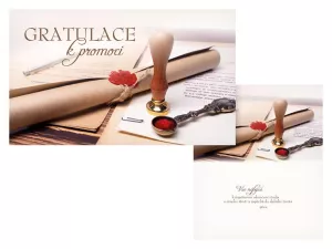 Přání k ukončení studia MFP paper s.r.o.