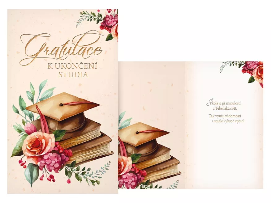 Přání k ukončení studia - Gratulace k ukončení studia 2 MFP paper s.r.o.